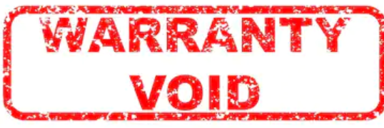 Warranty Void